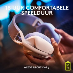 Logitech Lightspeed G435 Wireless Headset Blue & White - Ultimate Comfort & Immersive Sound!